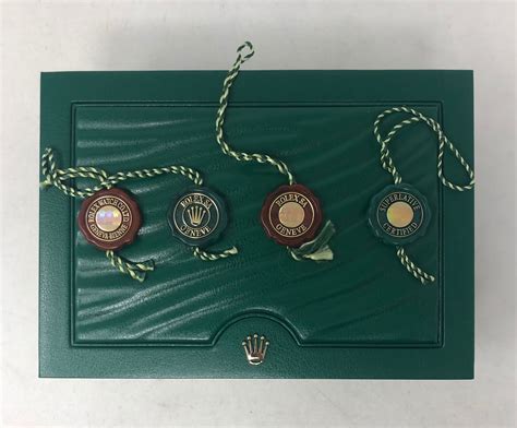 Rolex wax seal swing tag